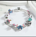 Stitch charm bracelet